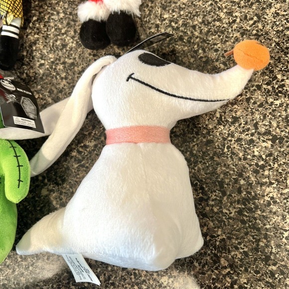 Lot Of Nightmare Before Christmas Plush Jack Skellington Sally Zero Oogie Boogie - Picture 5 of 13